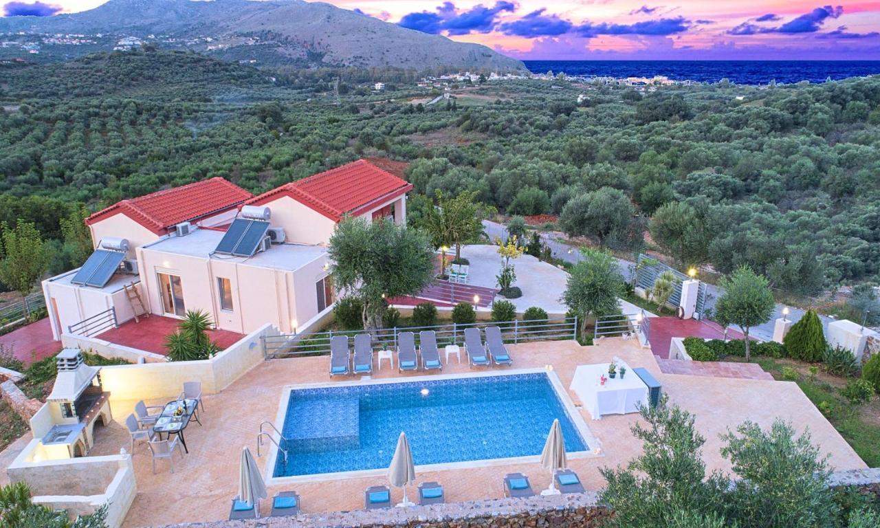 Aqua Blue Villas With Heated Pool Mathes Bagian luar foto